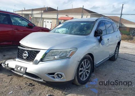 2015 Nissan Pathfinder Sl z USA, uszkodzony, nr VIN 5N1AR2MM2FC614943